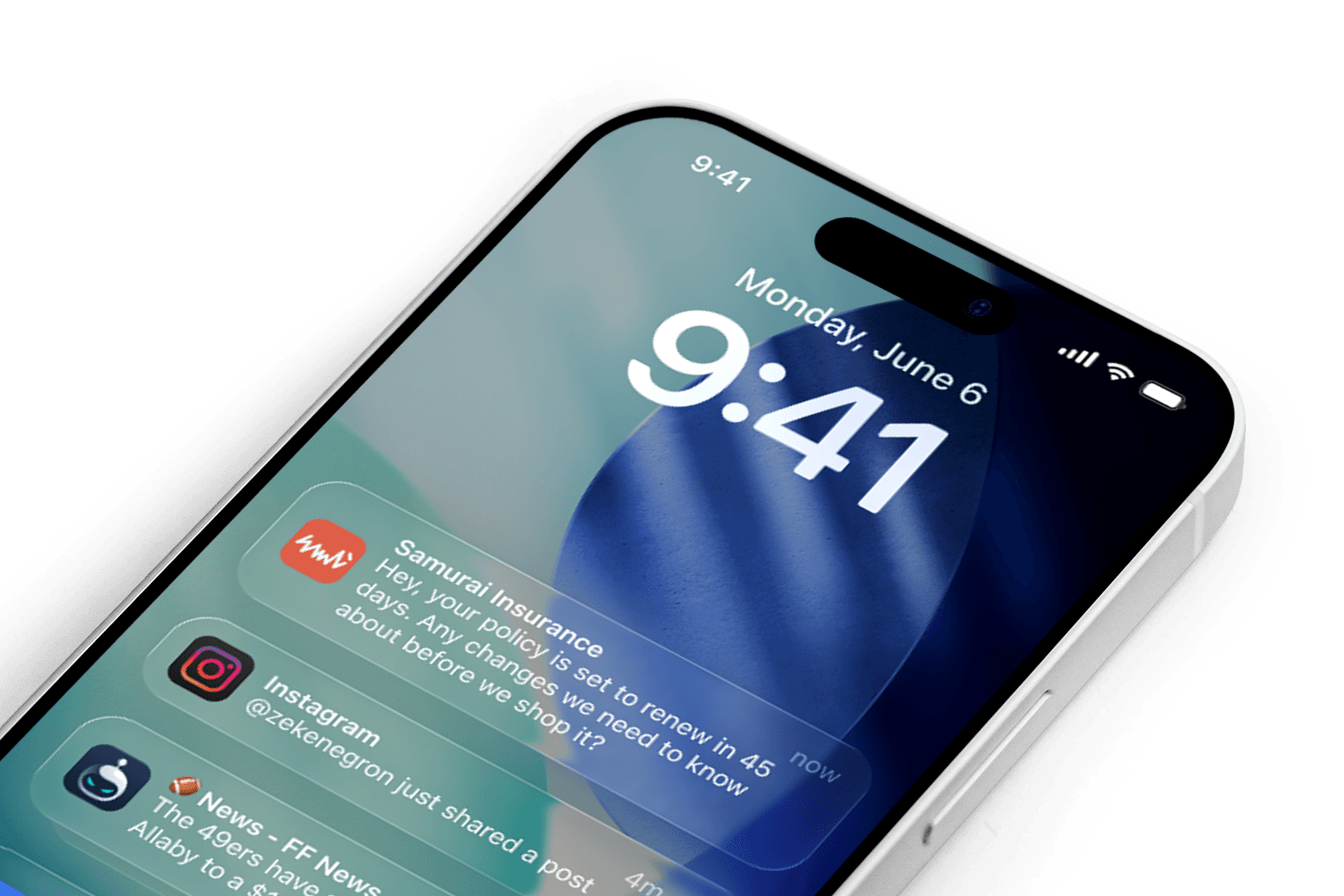 Renewal Guard notification on mobile device